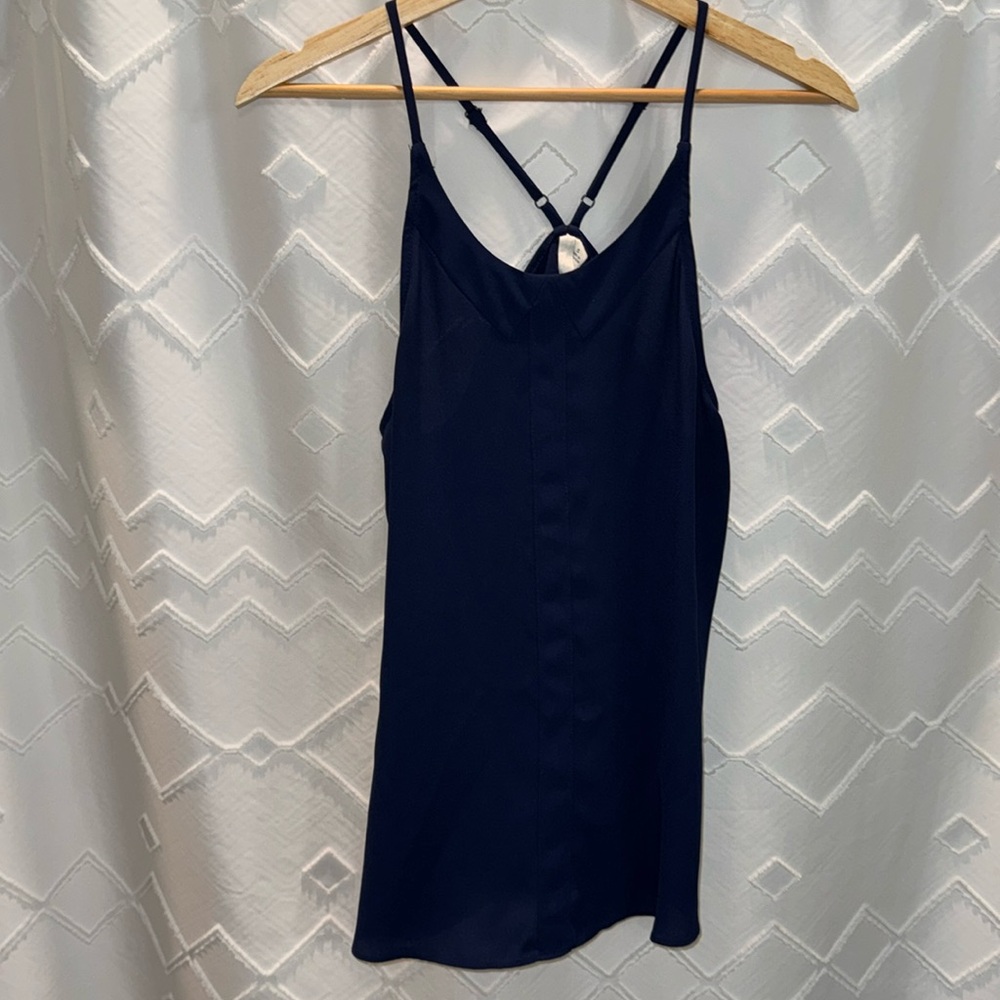 Navy blue size small tank